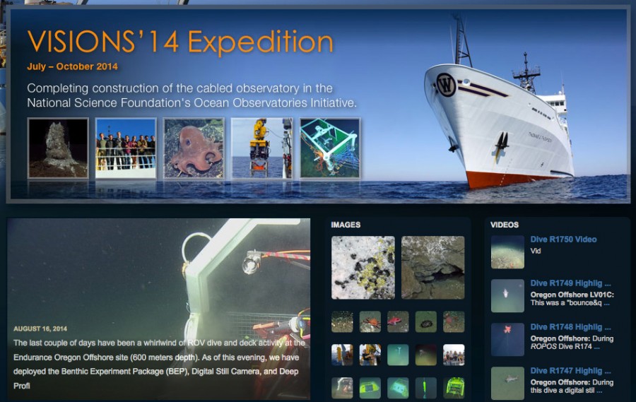 Allen School News » Projecting the to the sea floor to