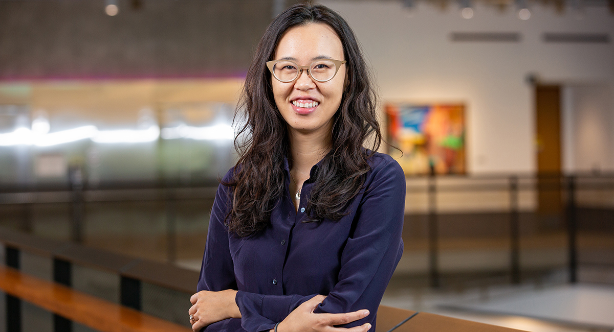 Portrait of Allen School professor Amy X. Zhang