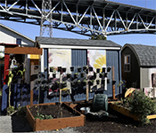 The Nickelsville Northlake tiny house village.